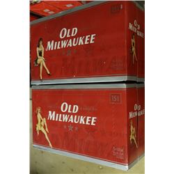 2 CASES OF OLD MILWAUKEE BEER