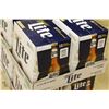 Image 1 : FLAT OF 24 BOTTLES OF MILLER LITE BEER