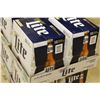 Image 1 : FLAT OF 24 BOTTLES OF MILLER LITE BEER
