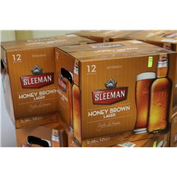 2 CASES OF SLEEMAN HONEY BROWN LAGER