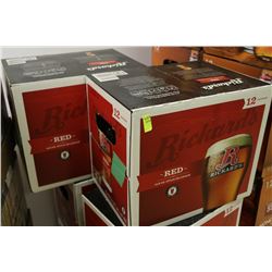 2 CASES OF RICKARD'S RED IRISH STYLE ALE