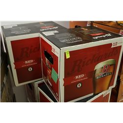 2 CASES OF RICKARD'S RED IRISH STYLE ALE