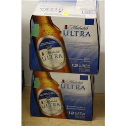 2 CASES OF MICHELOB ULTRA LIGHT BEER
