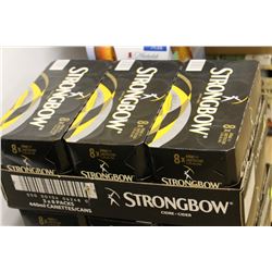 FLAT OF 24 CANS OF STRONGBOW CIDER