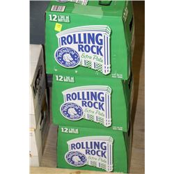 3 CASES OF ROLLING ROCK EXTRA PALE BEER