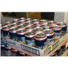 Image 1 : FLAT OF 24 CANS OF PALM BAY PINEAPPLE PEACH WAVE