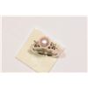 Image 2 : STERLING SILVER SOUTH SEA PEARL RING W/