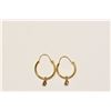Image 2 : 14KT YELLOW GOLD DIAMOND (0.19CT) EARRINGS