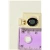 Image 2 : 14KT YELLOW GOLD SAPPHIRE (8CT) PENDANT