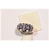 Image 1 : STERLING SILVER TANZANITE RING