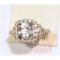 STERLING SILVER CZ RING