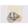 Image 2 : STERLING SILVER CZ RING