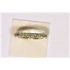 Image 3 : STERLING SILVER EMERALD (1CT) RING