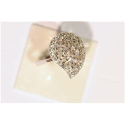 STERLING SILVER CZ RING