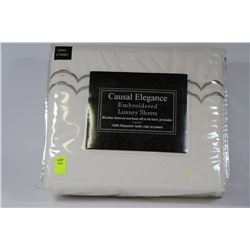 NEW DOUBLE LUXURY MICROFIBER SHEETS