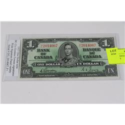 1937 ONE DOLLAR BANK NOTE FINE + VARIETY