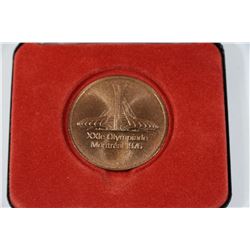 XXIe OLYMPIADE MONTREAL 1976 OLYMPIC MEDALLION