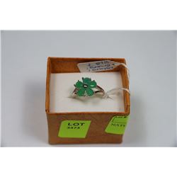 NATURAL EMERALD RING