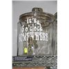 Image 1 : 2 GALLON DRINK DISPENSER "ITS 5 O'CLOCK SOMEWHERE"