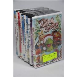 BUNDLE OF 10 CHILDREN'S DVD MOVIES