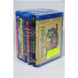 BUNDLE OF 9 BLU-RAY DVD'S - INCLUDES 6 WALT