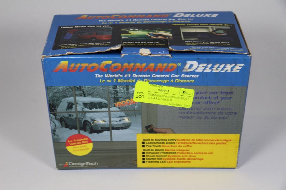 Auto Command Deluxe Remote Control Car Starter