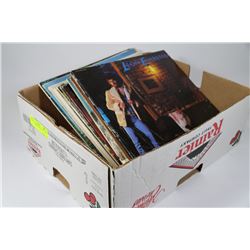 BOX OF 20 RECORDS