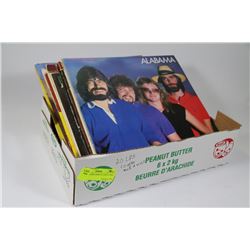 BOX OF 20 RECORDS