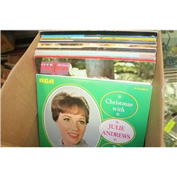 BOX OF 20 RECORDS