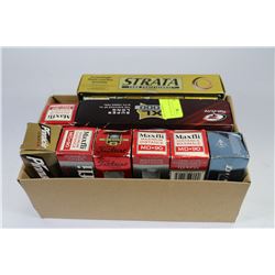 SMALL BOX OF GOLF BALLS