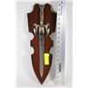 Image 1 : DECORATIVE DAGGER WITH PLAQUE