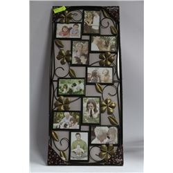 WROUGHT IRON WALL COLLAGE