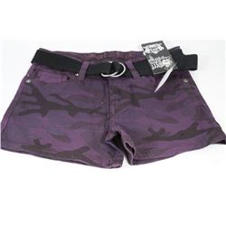 SWEET JEANS, DESIGNER SHORTS W/ BELT