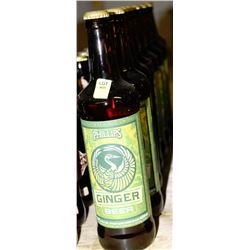 9 BOTTLES OF PHILLIPS GINGER BEER