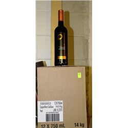 CASE OF 12 BOTTLES OF COOPER MOON CABERNET