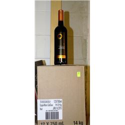 CASE OF 12 BOTTLES OF COOPER MOON CABERNET