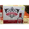 Image 1 : CASE OF 12 BOTTLES OF SMIRINOFF VODKA