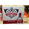 Image 1 : CASE OF 12 BOTTLES OF SMIRINOFF VODKA