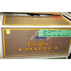 CASE OF 12 BOTTLES OF CROWN ROYAL MAPLE