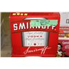 Image 1 : CASE OF 12 BOTTLES OF SMIRNOFF VODKA