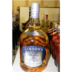 1.75L BOTTLE OF GIBSON'S CANADIAN WHISKEY