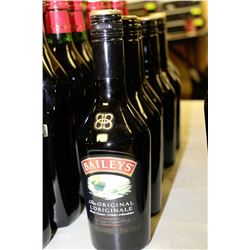 6 BOTTLES OF 375ML BAILEY'S IRISH CREAM