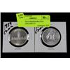 Image 1 : 1939 & 1949 COMMEMORATIVE SILVER DOLLARS X2