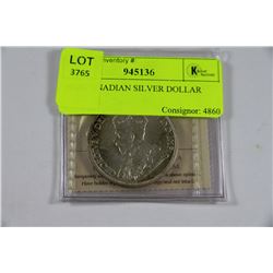 1936 CANADIAN SILVER DOLLAR