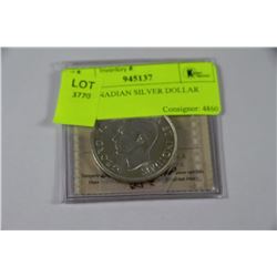 1937 CANADIAN SILVER DOLLAR