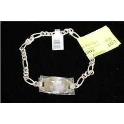 STERLING SILVER BRACELET 9"