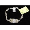 Image 1 : STERLING SILVER BRACELET 9"