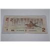 Image 1 : 1986 CANADIAN $2 BANKNOTES X2