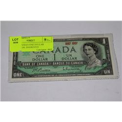 1967 CANADIAN $1 BANKNOTE