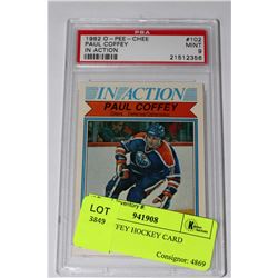 PAUL COFFEY HOCKEY CARD